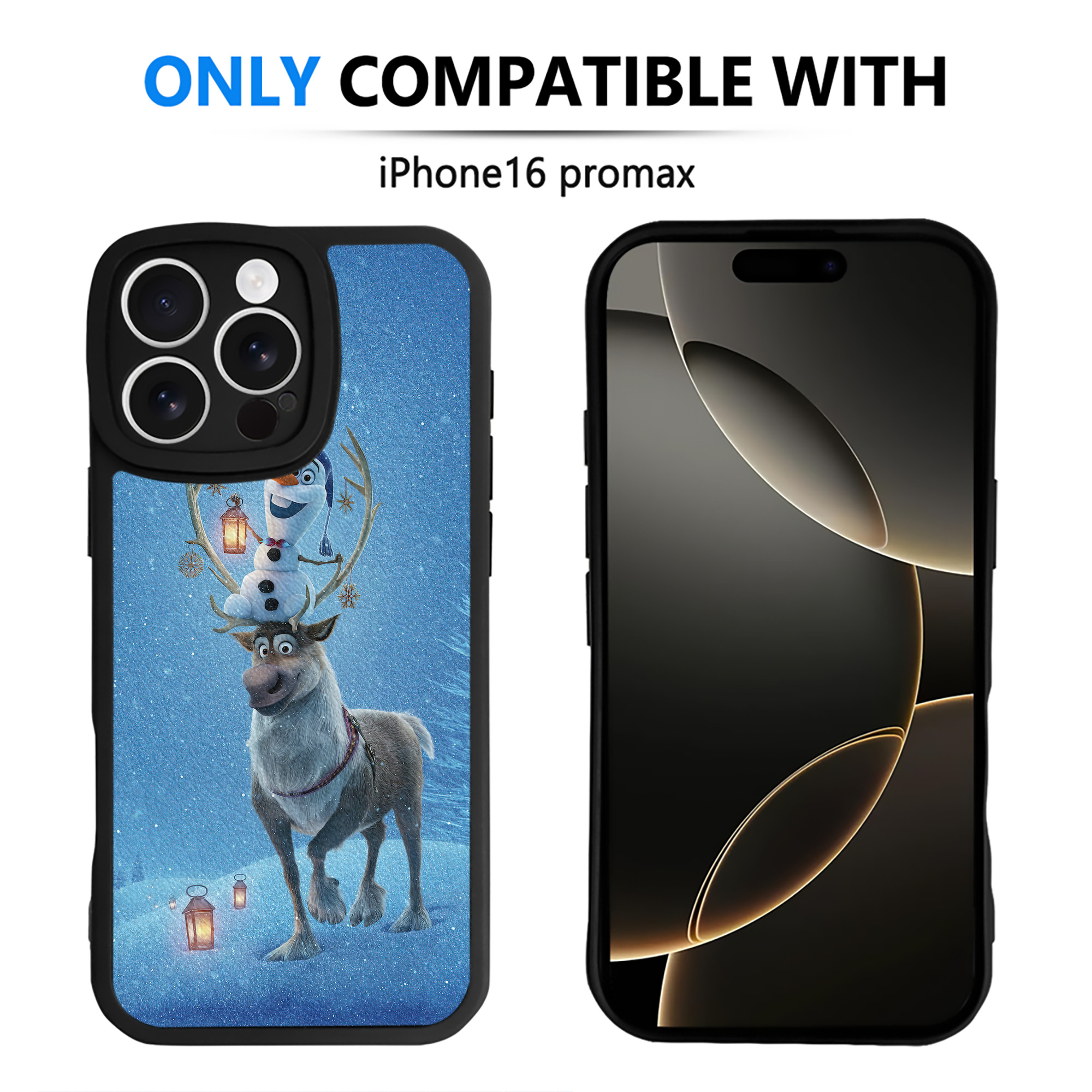 （画像用） アナと雪の女王 アンナ エルサ Frozen Anna Elsa 【iPhone 16シリーズ対応】シリコンスマホケース（レザー調） 材質：シリコン